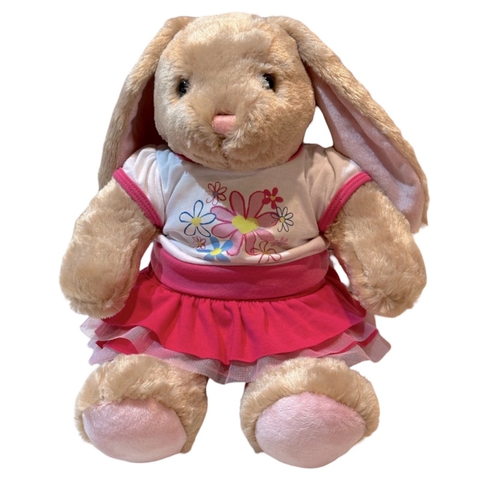 Build-A-Bear Floral Shirt, Pink Skirt and Underwear, Plush NOT Included‎